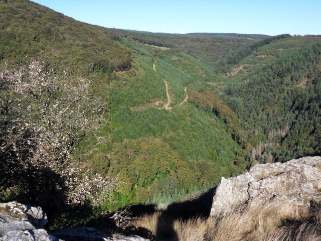 Aussicht am Roc Suzadou