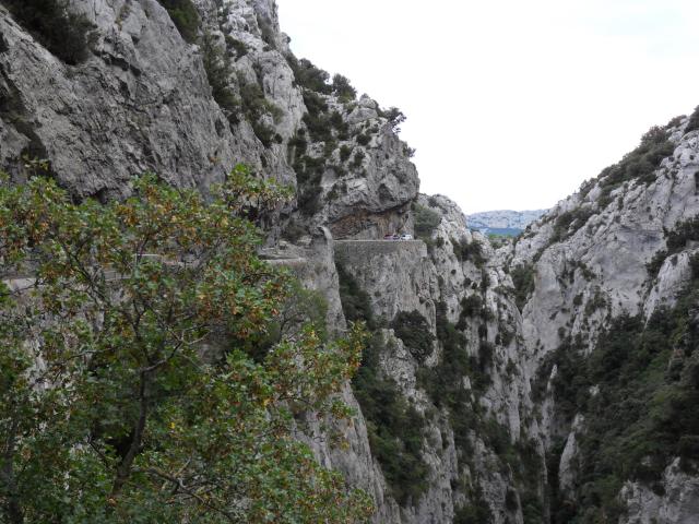 in der Galamus-Schlucht