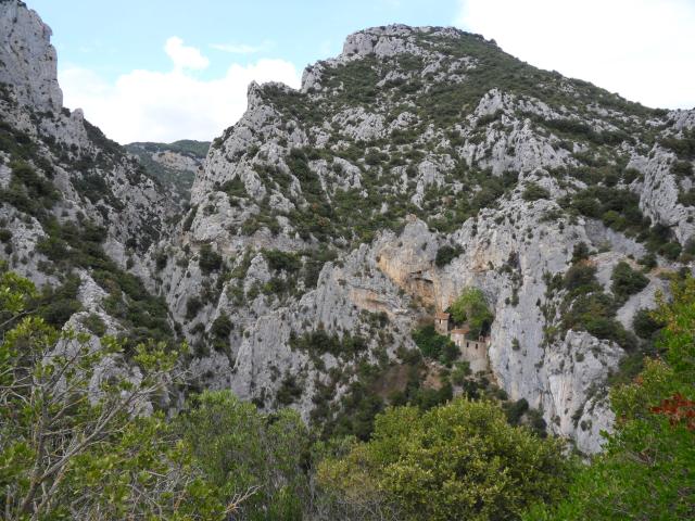 in der Galamus-Schlucht
