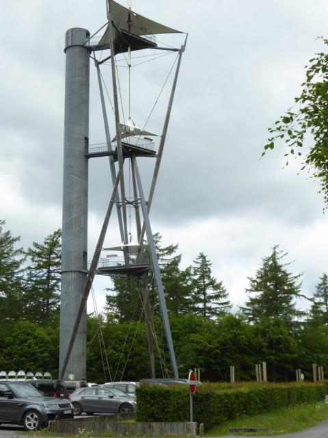 60 m hoher Aussichtsturm in der Nhe von Gedinne