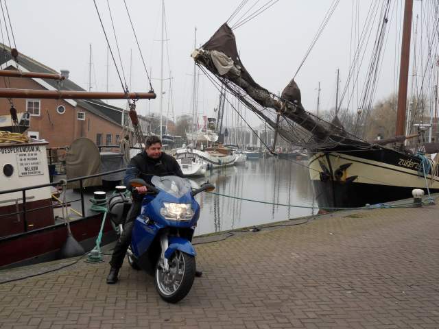 Udo im Hafen von Enkhuizen