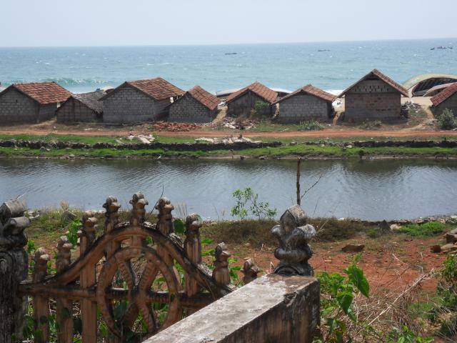 Fischerdorf an der Küste