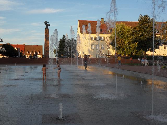 Brunnen am Marktplatz von Freudenstadt