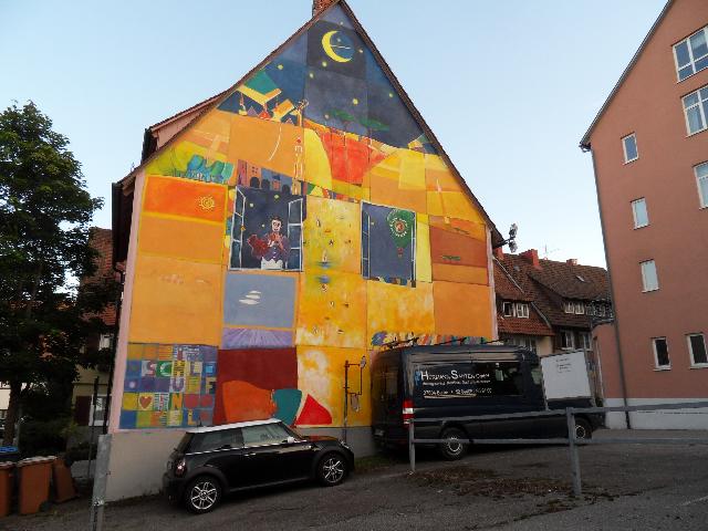 Hausfassade in Freundenburg
