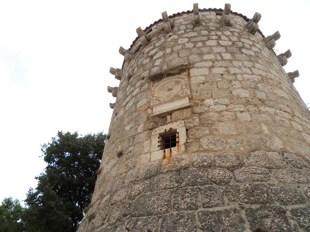 am Kastell in Krk