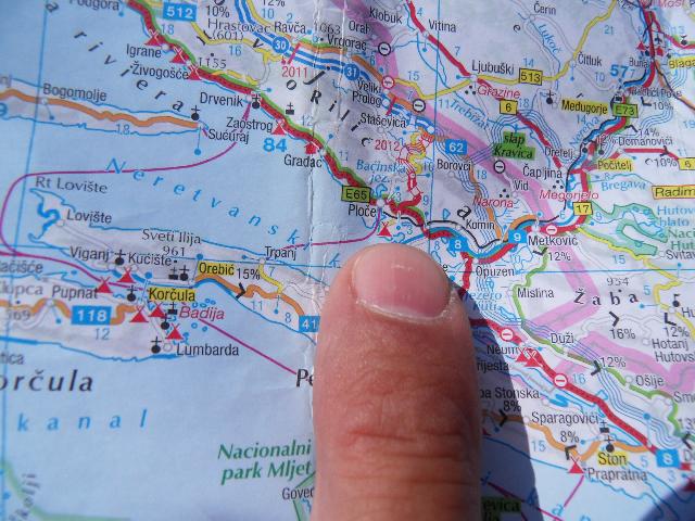 Nach Ploce wollen wir.