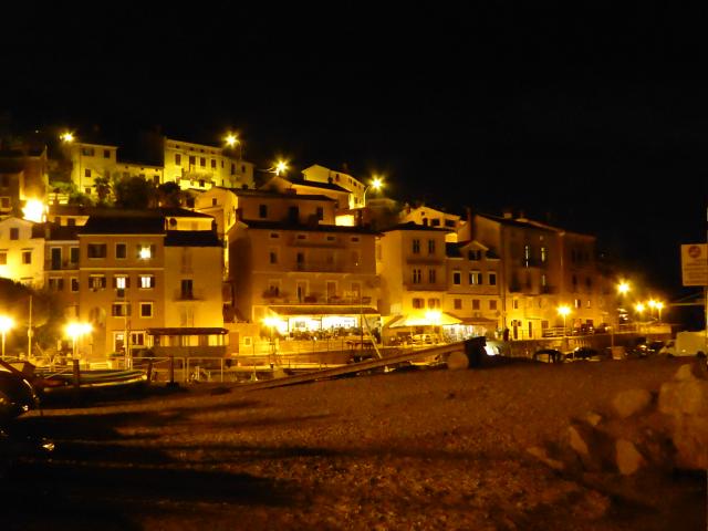 Mošcenicka Draga im Abendlicht
