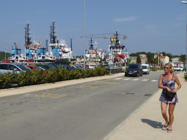 am Hafen von Mali Lošinj