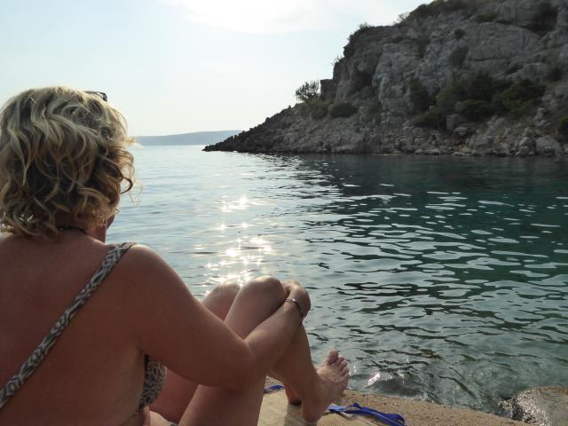 Schönheit in der Bucht von Ribarica