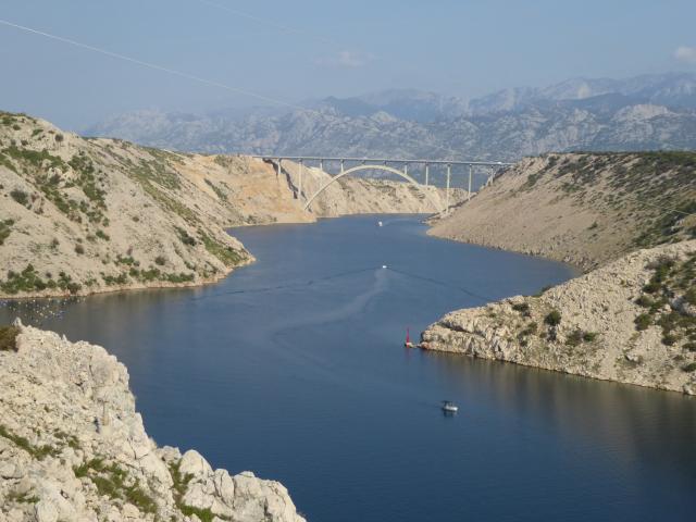 Meerenge von Maslenica
