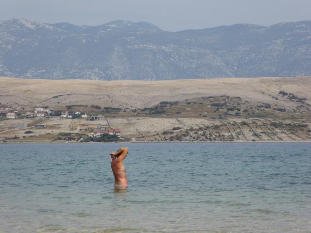Strandschönheit auf Pag