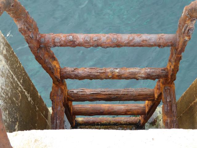 am Hafen von Zigljen
