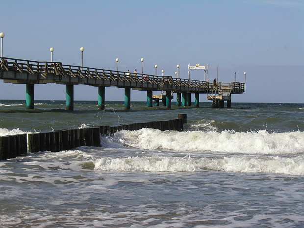 an der Seebr&uuml;cke in Heiligendamm