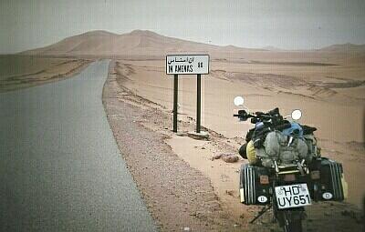 auf dem Weg nach In Amenas