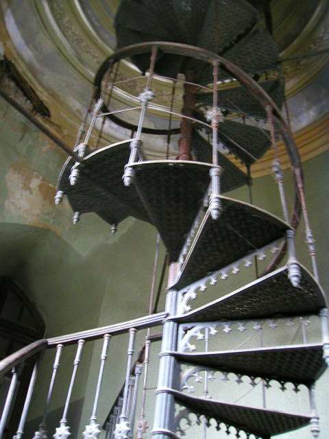 Wendeltreppe in der Schaumburg