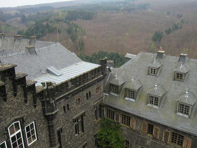 die Aussicht von der Schaumburg aus
