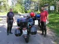 Parkplatz vor Fossmark