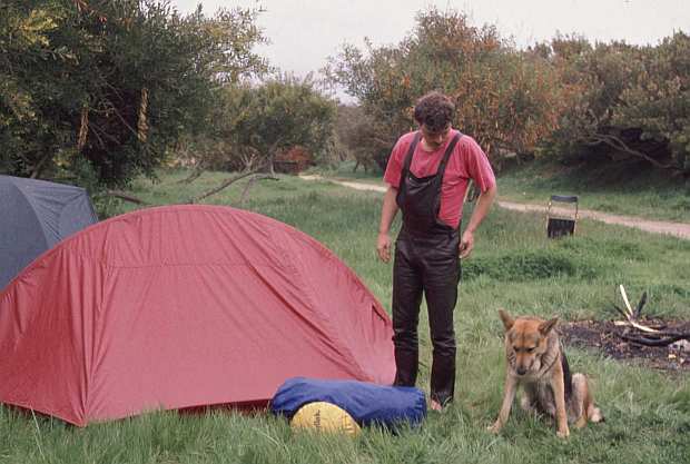 Auf diesem Campingplatz waren wir mehrere Tage.