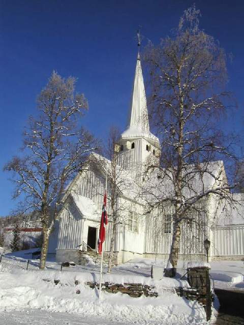 Die Kirche in Ringebu