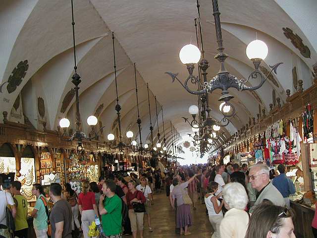 in den Krakauer Markthallen