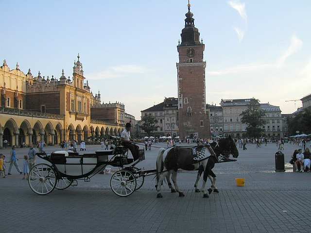 Marktplatz in Krakau