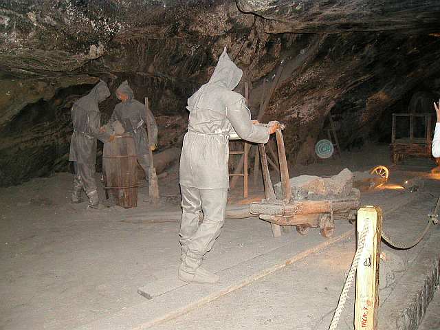im Wieliczka Salzbergwerk
