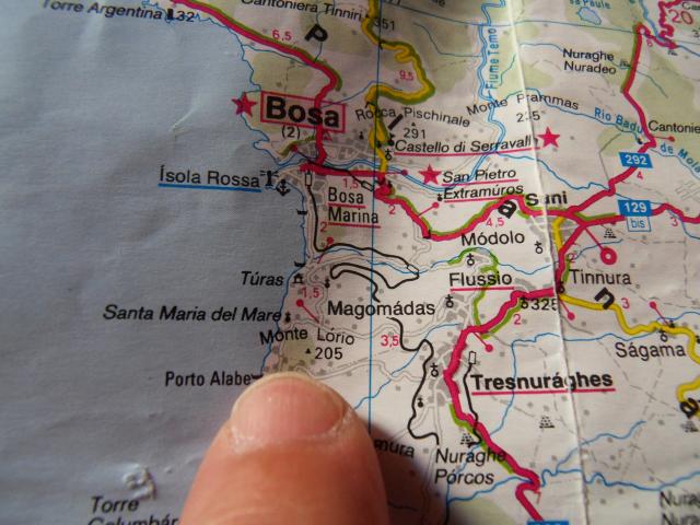 an der Westkste bei Porto Alabe