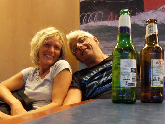 Montag Abend auf der Fhre Olbia  Livorno