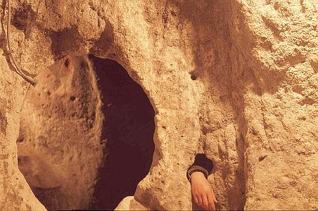 in der unterirdischen Stadt