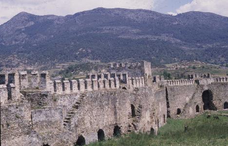 in der Festung Anamur