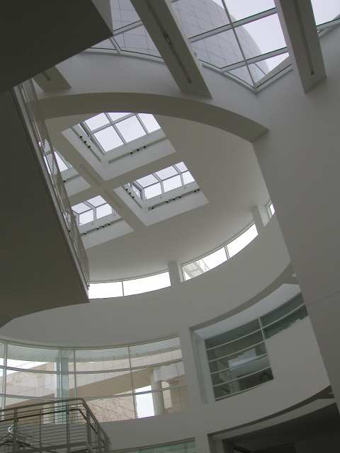 Empfangshalle Getty-Museum