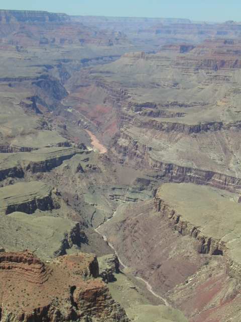 ein Ausschnitt des Grand Canyon