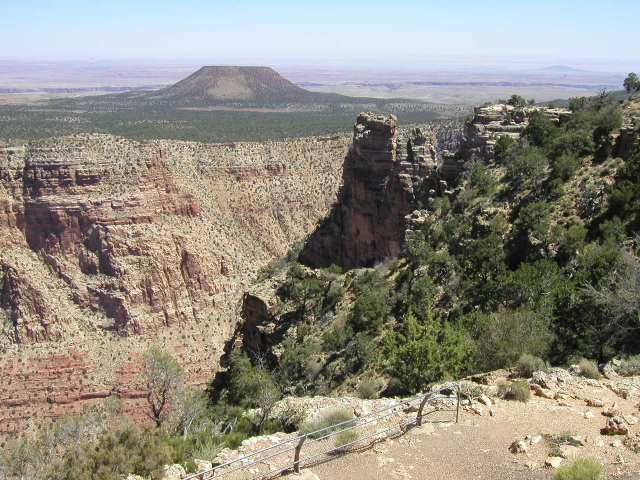 ein Ausschnitt des Grand Canyon