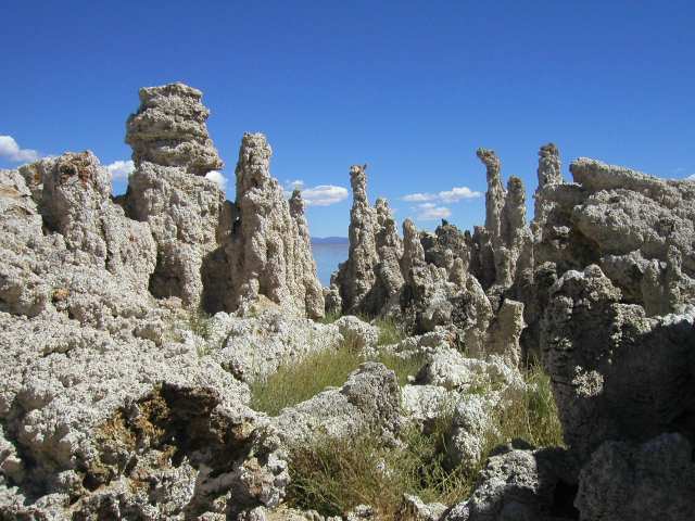 Tuffsteinformationen am Mono Lake