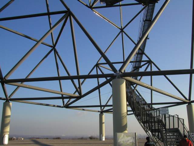 auf der Halde der stillgelegten Zeche Prosper