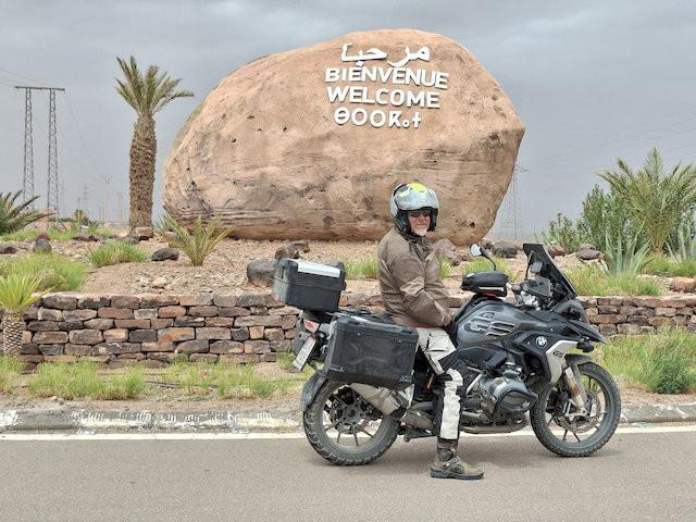 am Noor Solar Complex, dem Sonnenkraftwerk bei Quarzazate