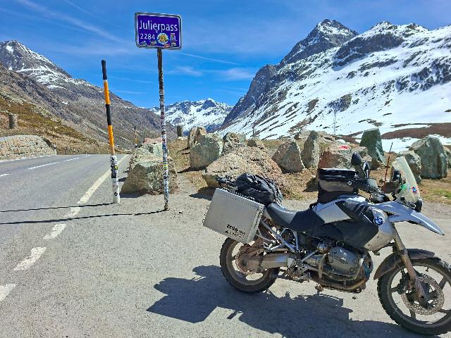 am Julierpass auf 2.284 m