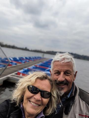 Mit Steffi am Losheimer See