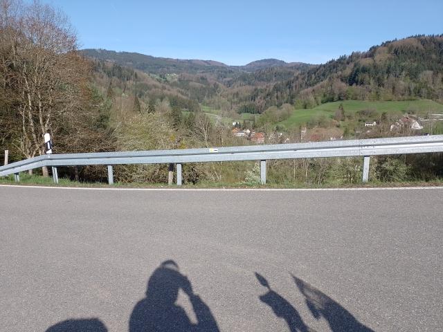 Panorama bei Tegernau