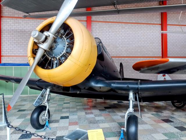 Im Flugzeug Museum in Hermeskeil 