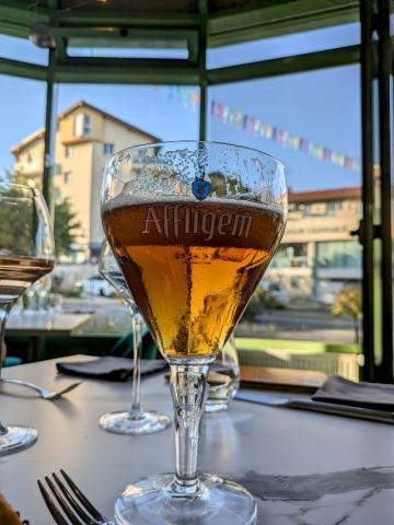 Abendessen in Gex/Frankreich