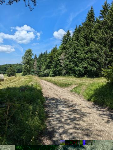 Fahrt zum Plateau de Retord